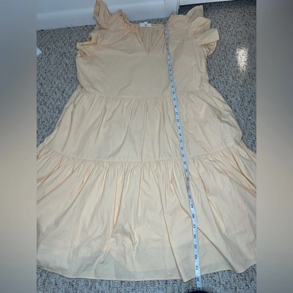 A loves A Big Girls Ruffle Cap Sleeve A-Line Tiered Dress size L - Picture 6 of 8